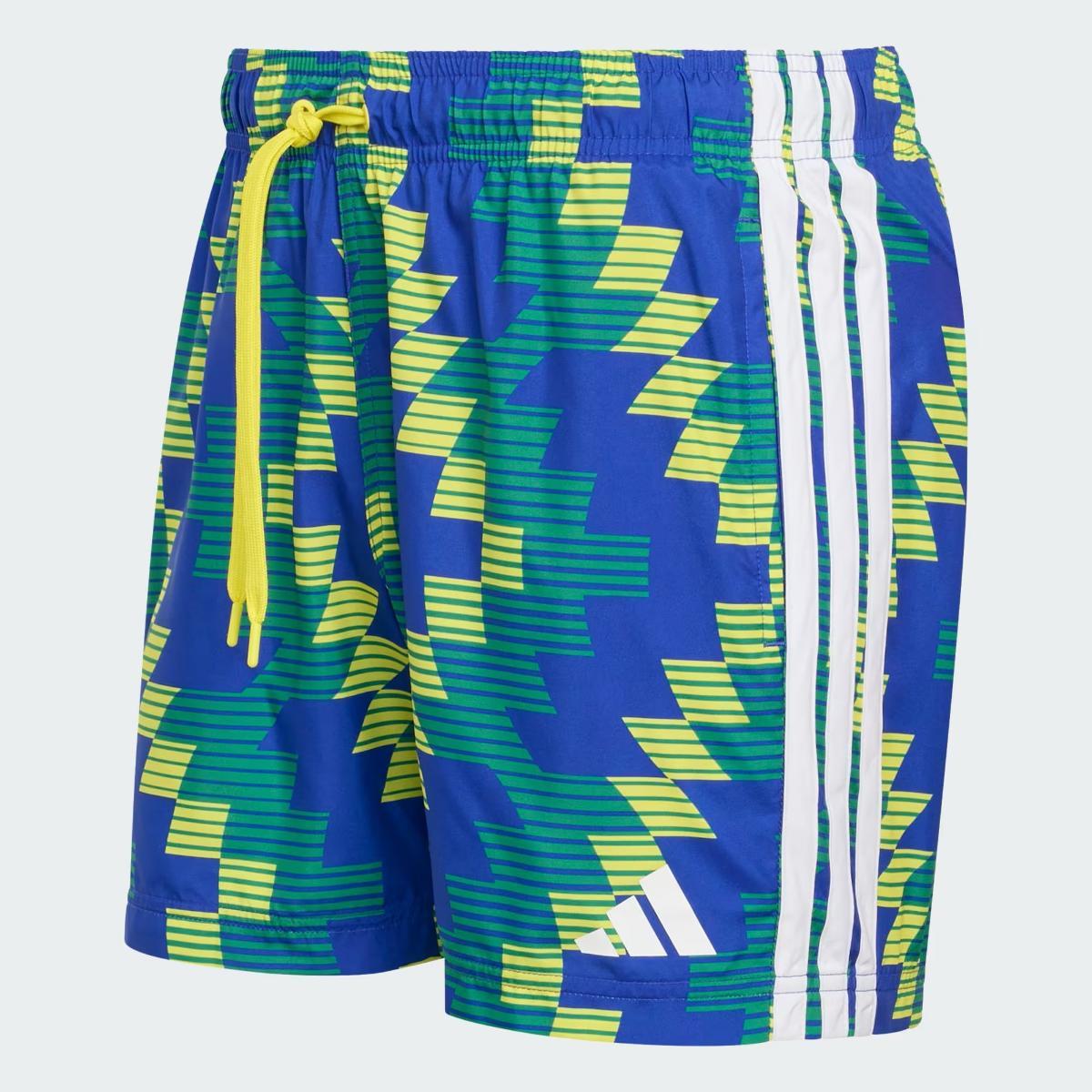 adidas Men Short da Nuoto Football-Inspired Graphic 5 inch