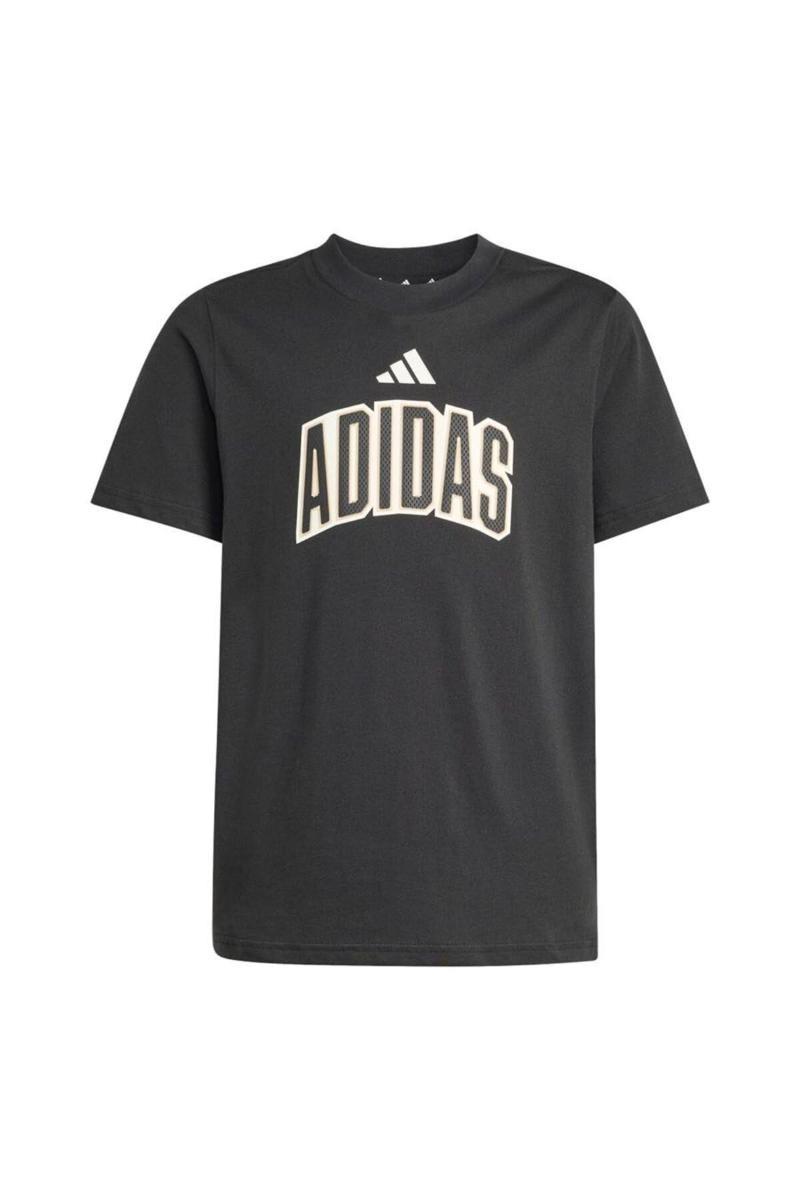 adidas T-shirt unisex J STD GFX Tee (confezione da 1)-Nero