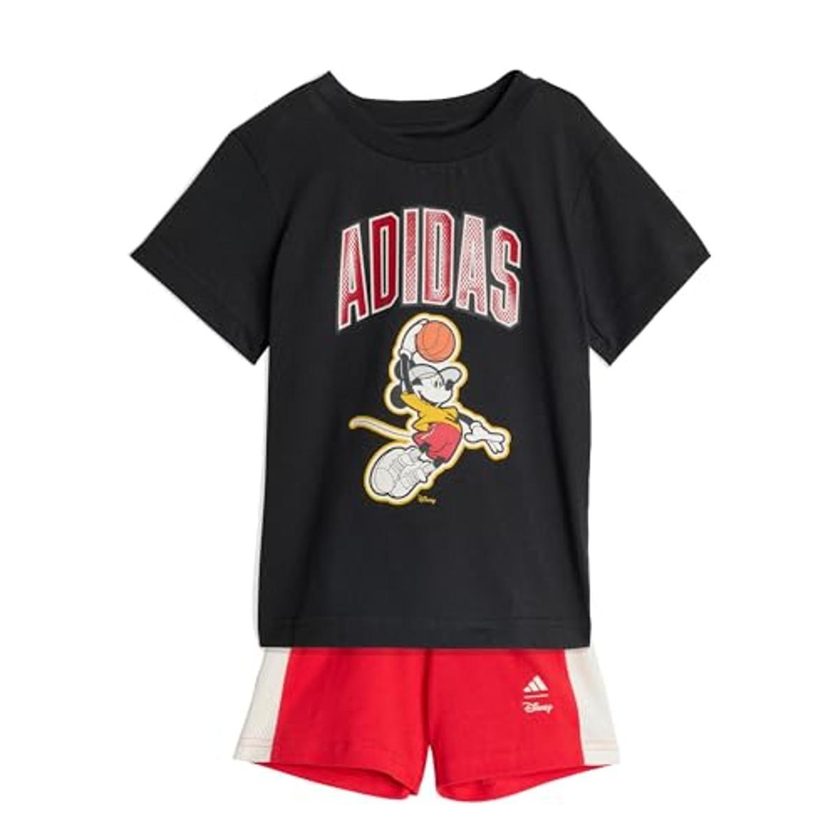 adidas Adidas Disney Mickey Mouse T-shirt Set Tracksuit Unisex - Bimbi 0-24-Multicolore