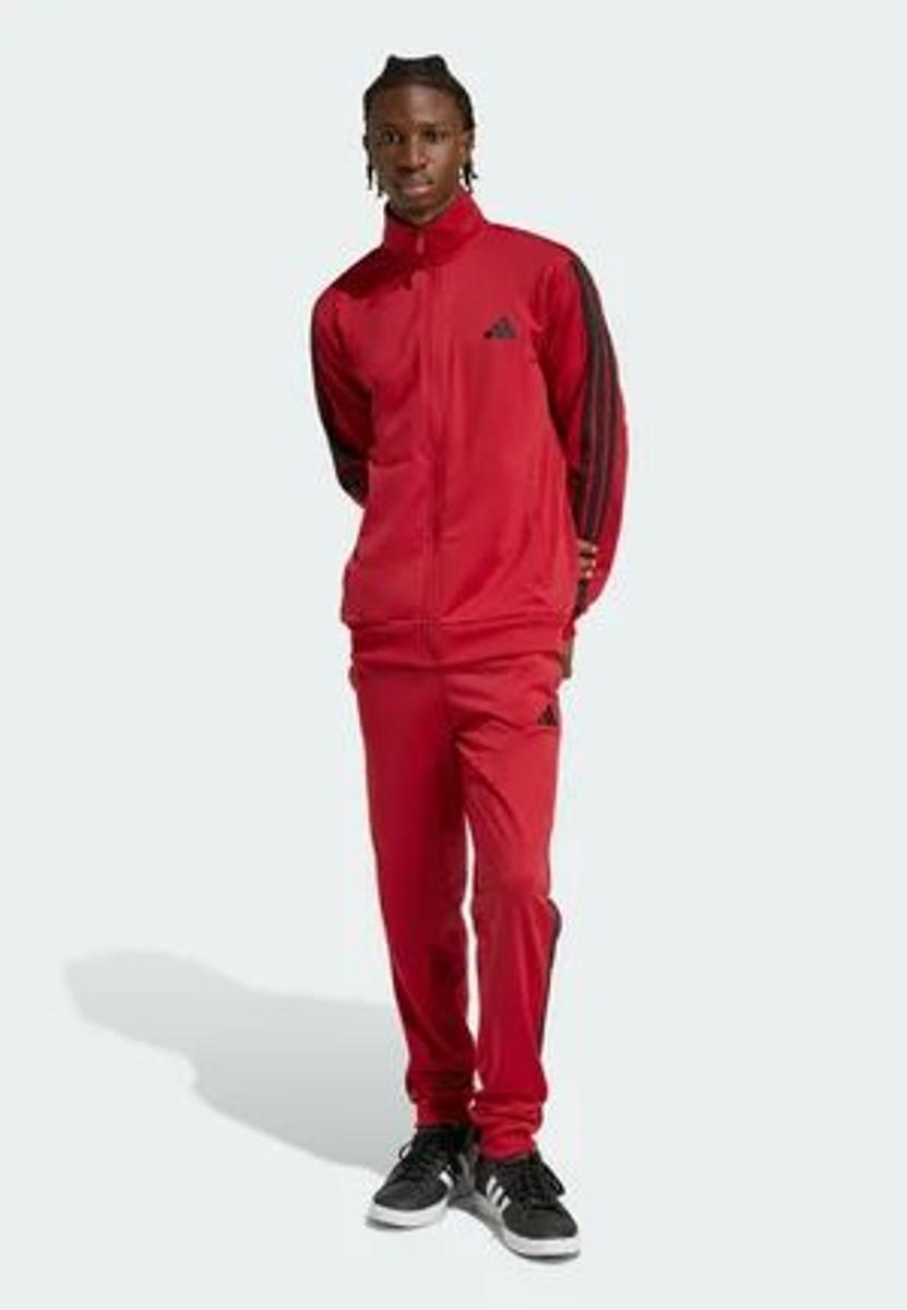adidas Sportswear - M 3S TR TT TS SET - Tuta - active maroon