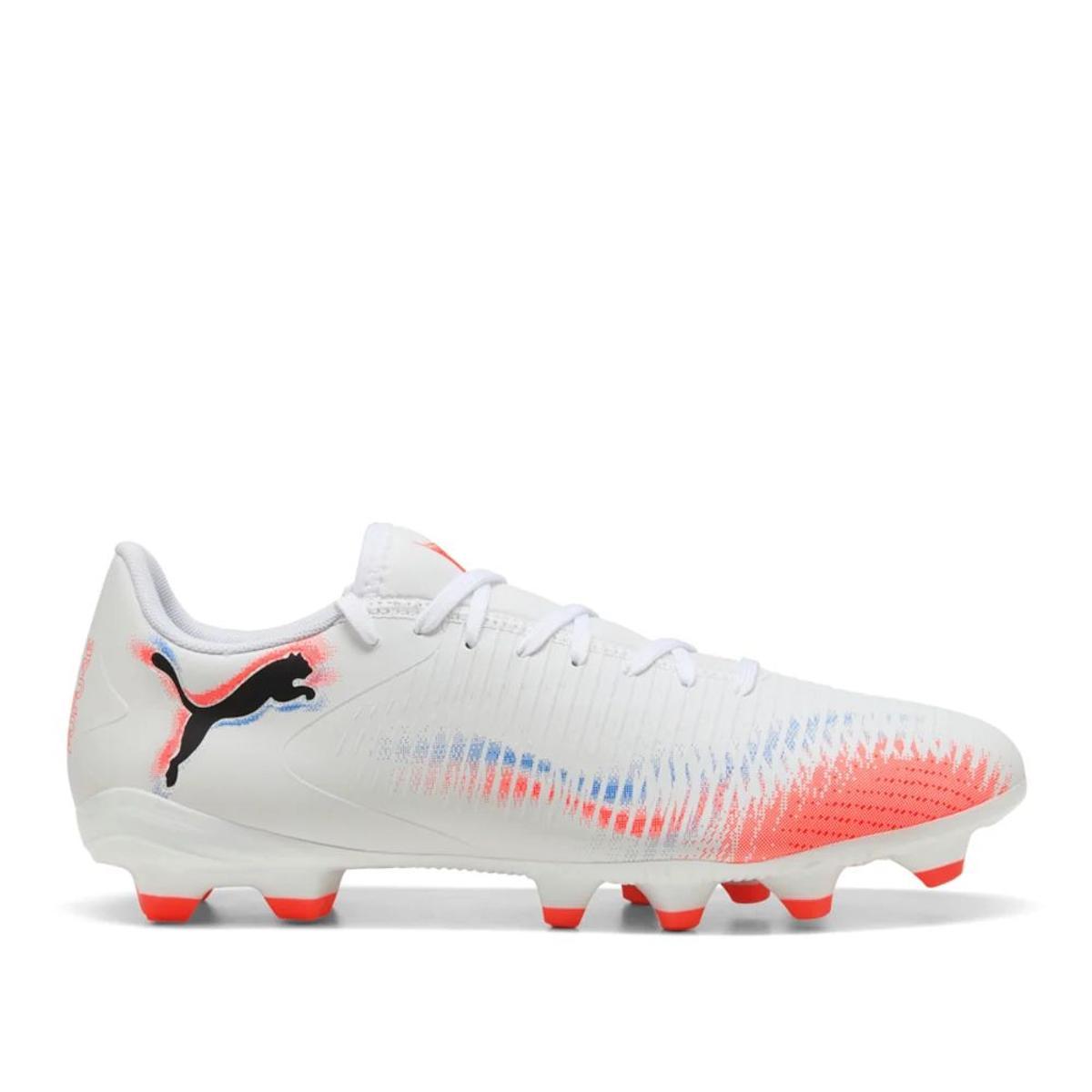 Puma Future 8 Play Fg/AG Scarpe da calcioUnisex - Adulto-Bianco