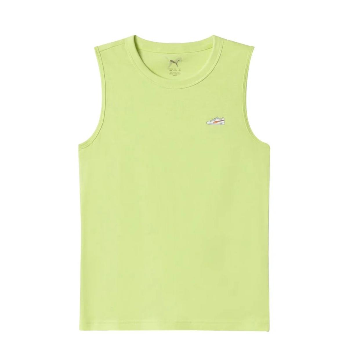 Canotta Puma Ragazzo-Cool Cucumber