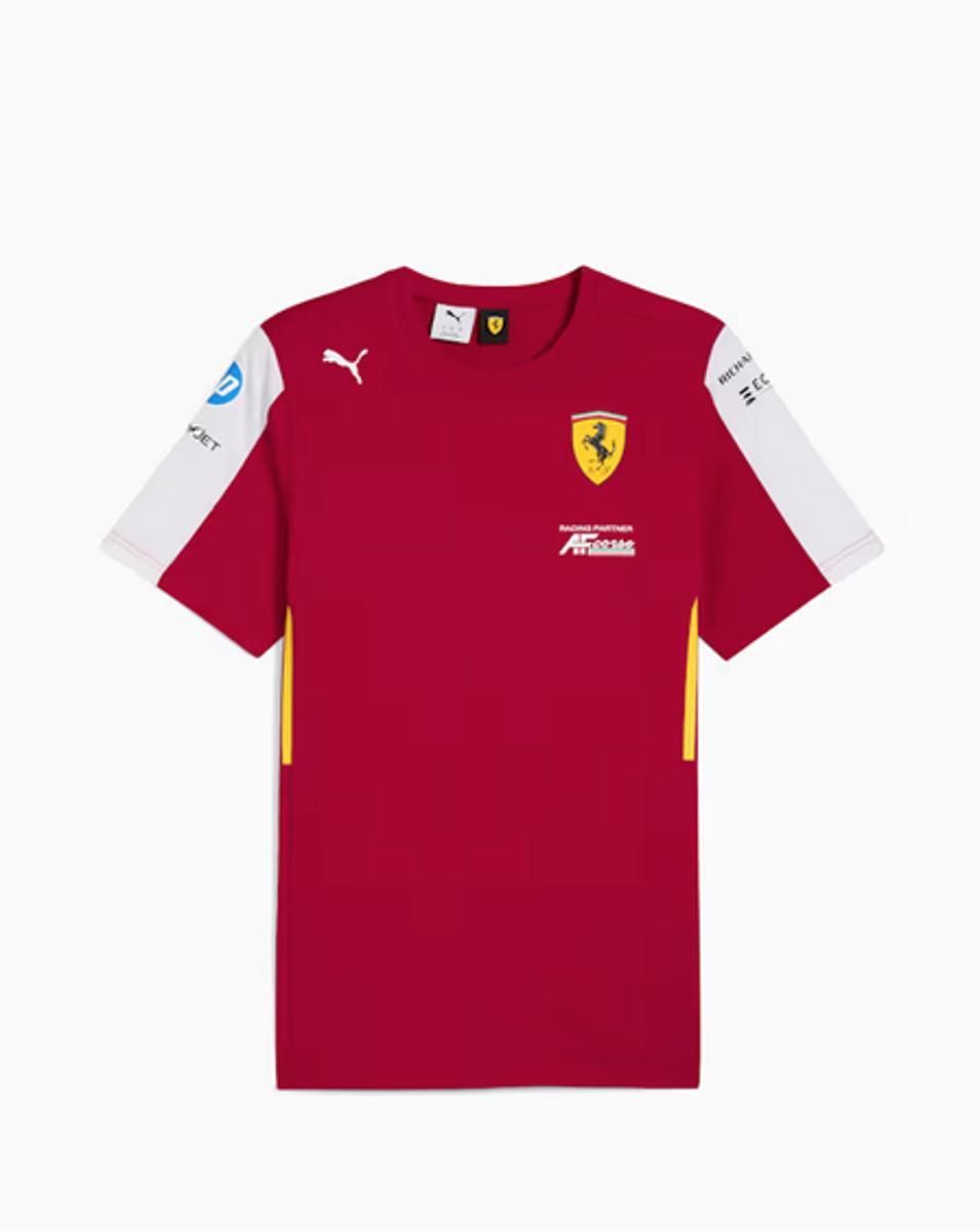 PUMA T-Shirt Scuderia Ferrari LMH Replica da Uomo-Rosso