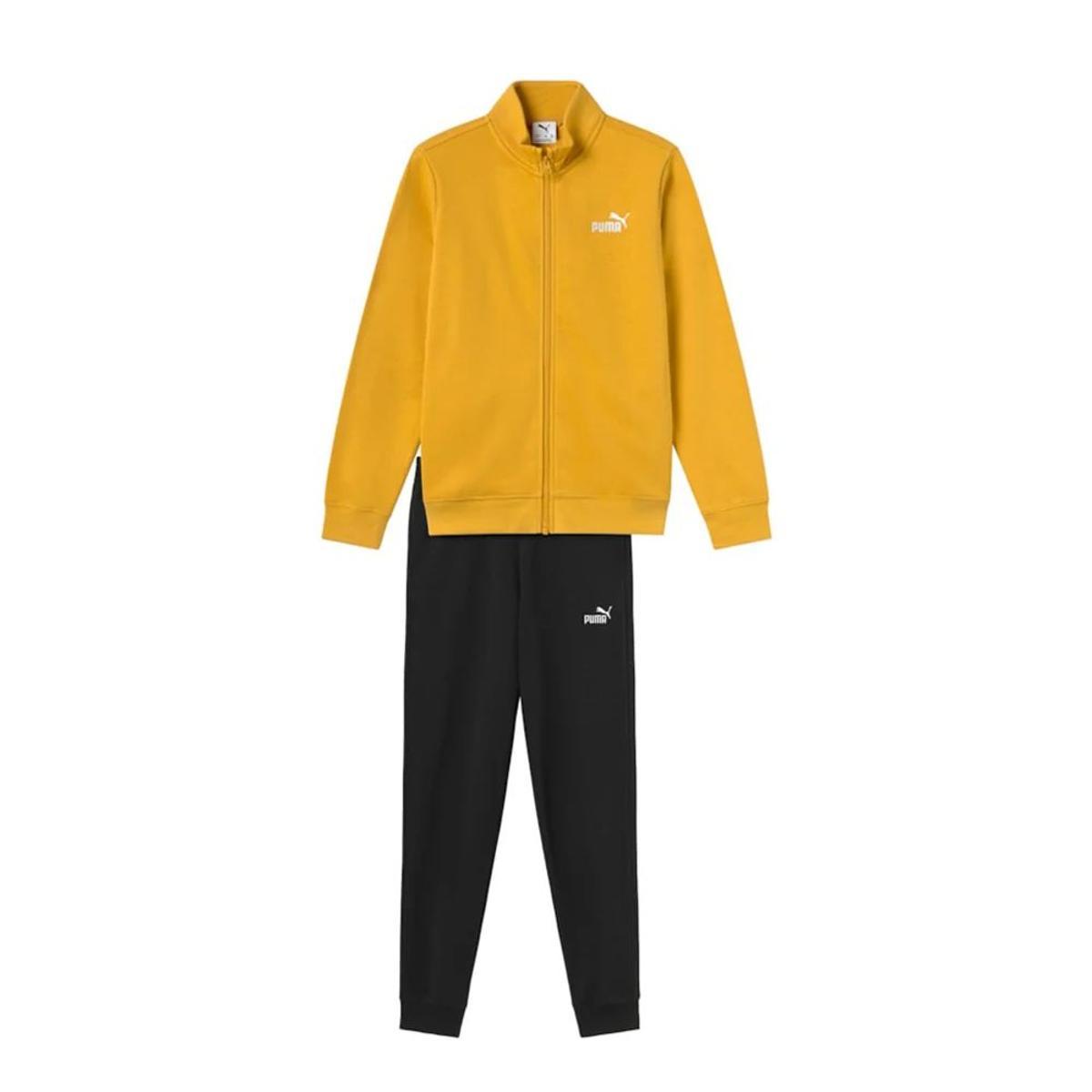 Tuta Puma Unisex Ragazzo-Giallo