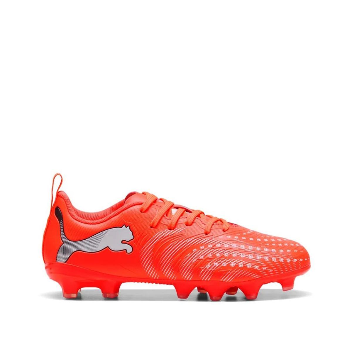 PUMA Future 9 Play Fg/AG Jr Scarpe da calcioUnisex - Bambini e Ragazzi-Arancione