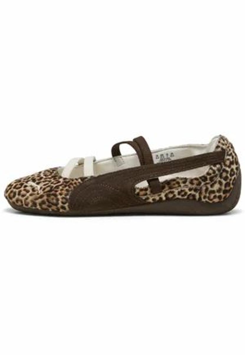 Puma - SPEEDCAT WILD BALLET - Ballerine - chocolate-warm white-Marrone