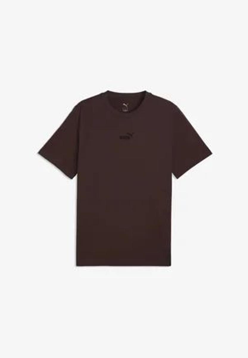 Puma - ESSENTIALS SMALL NO LOGO - T-shirt basic - chocolate brown