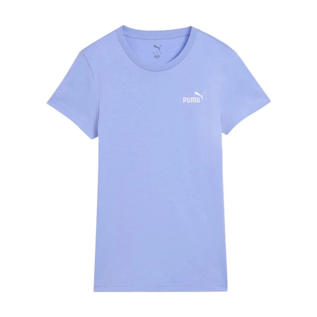 PUMA Ess Small No. 1 Logo Tee Magliette Unisex - Adulto (Pacco da 1)-Lilla