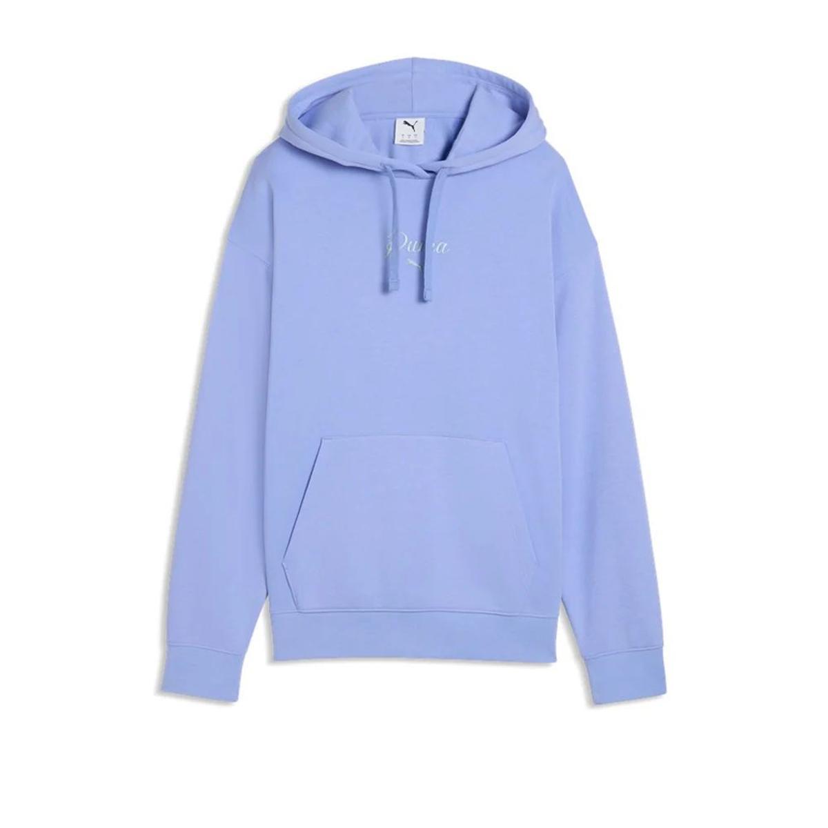 PUMA Ess Script Comfort Hoodie TR Felpe con Cappuccio Unisex - Adulto (Pacco da 1)-Lilla