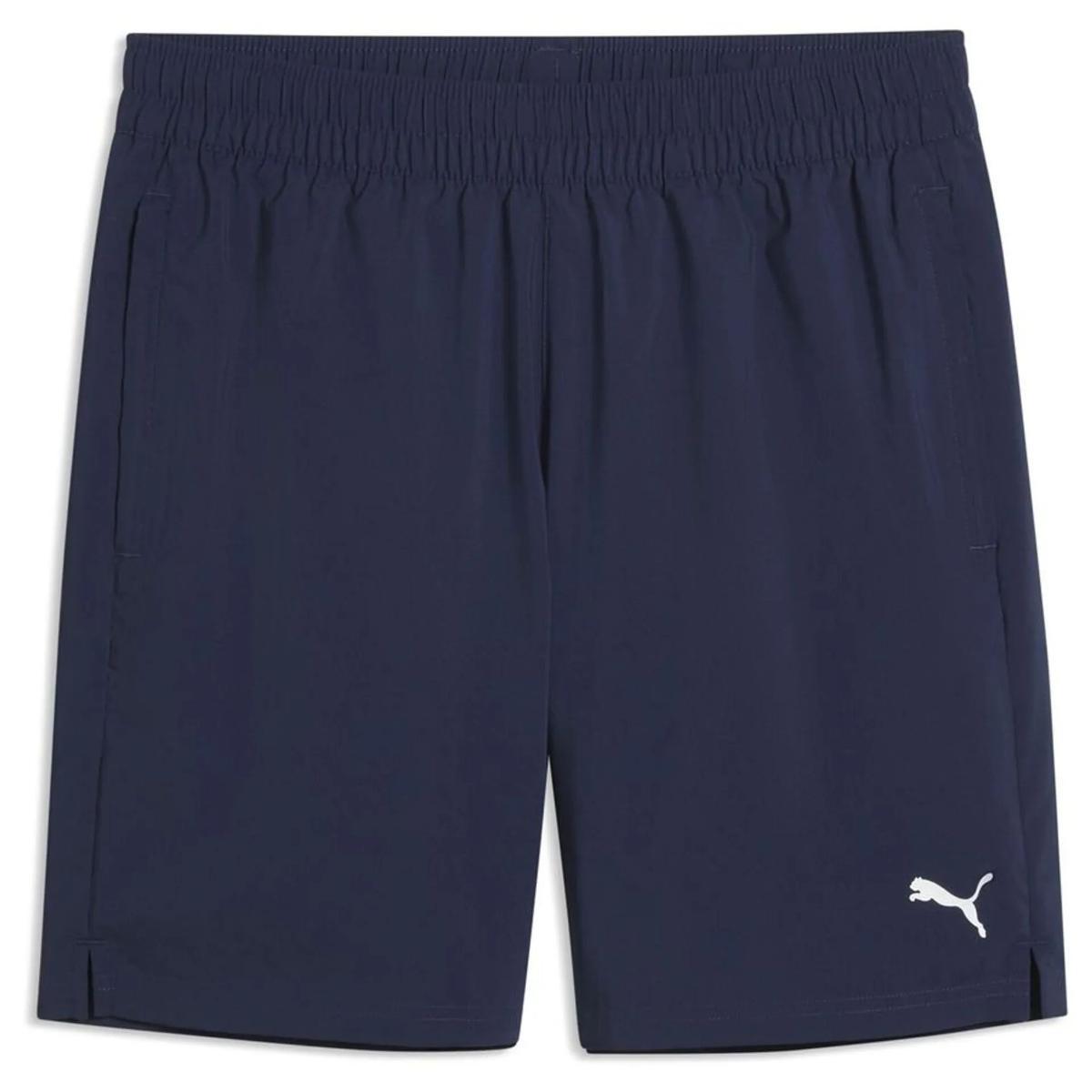 PUMA - M Tad Foundations 7" Woven Short W/Zip Pockets, Pantaloncini in Tessuto Unisex - Adulto