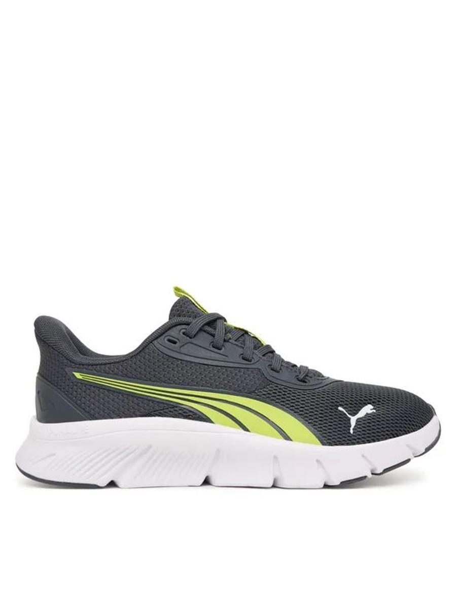 Puma FlexFocus Lite Modern Jr, Sneaker Unisex - Bambini e Ragazzi-Grigio