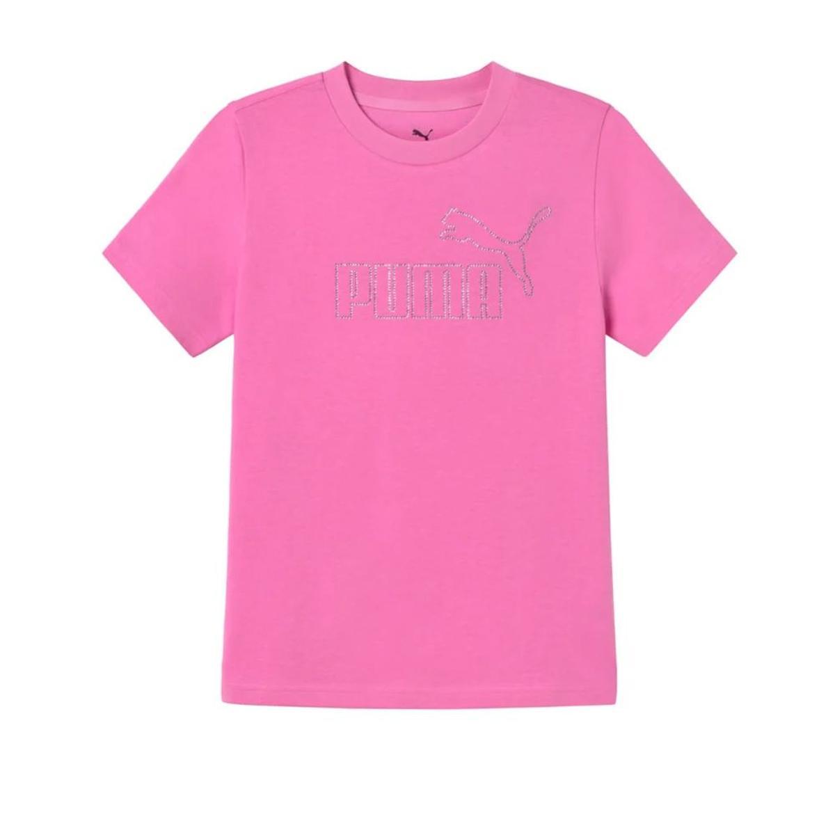 T-Shirt Puma Ragazza-Rosa