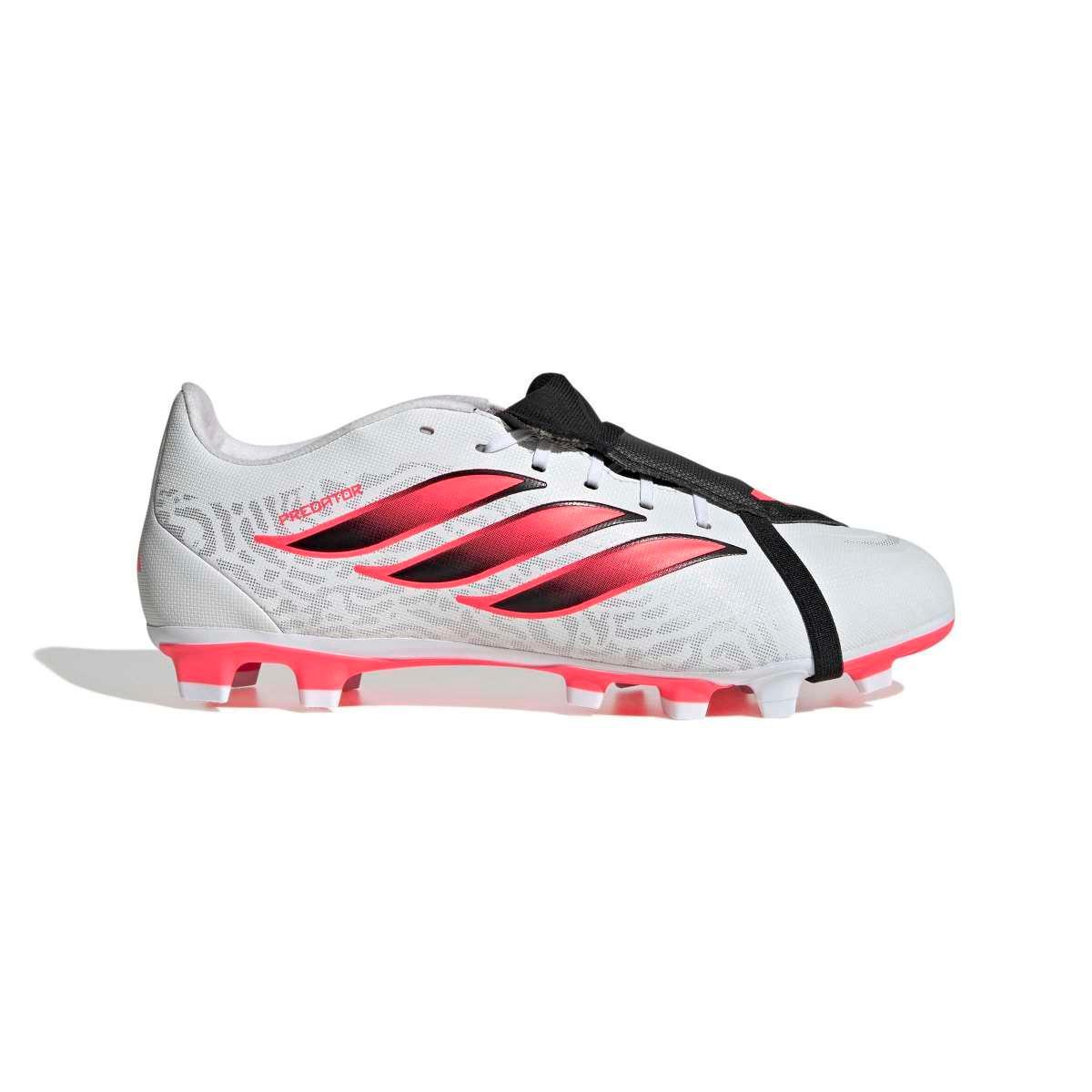 Adidas Predator Club Fold-Over Tongue Firm Ground/Multi Ground Football Boots SCARPEUnisex - Adulto-Bianco