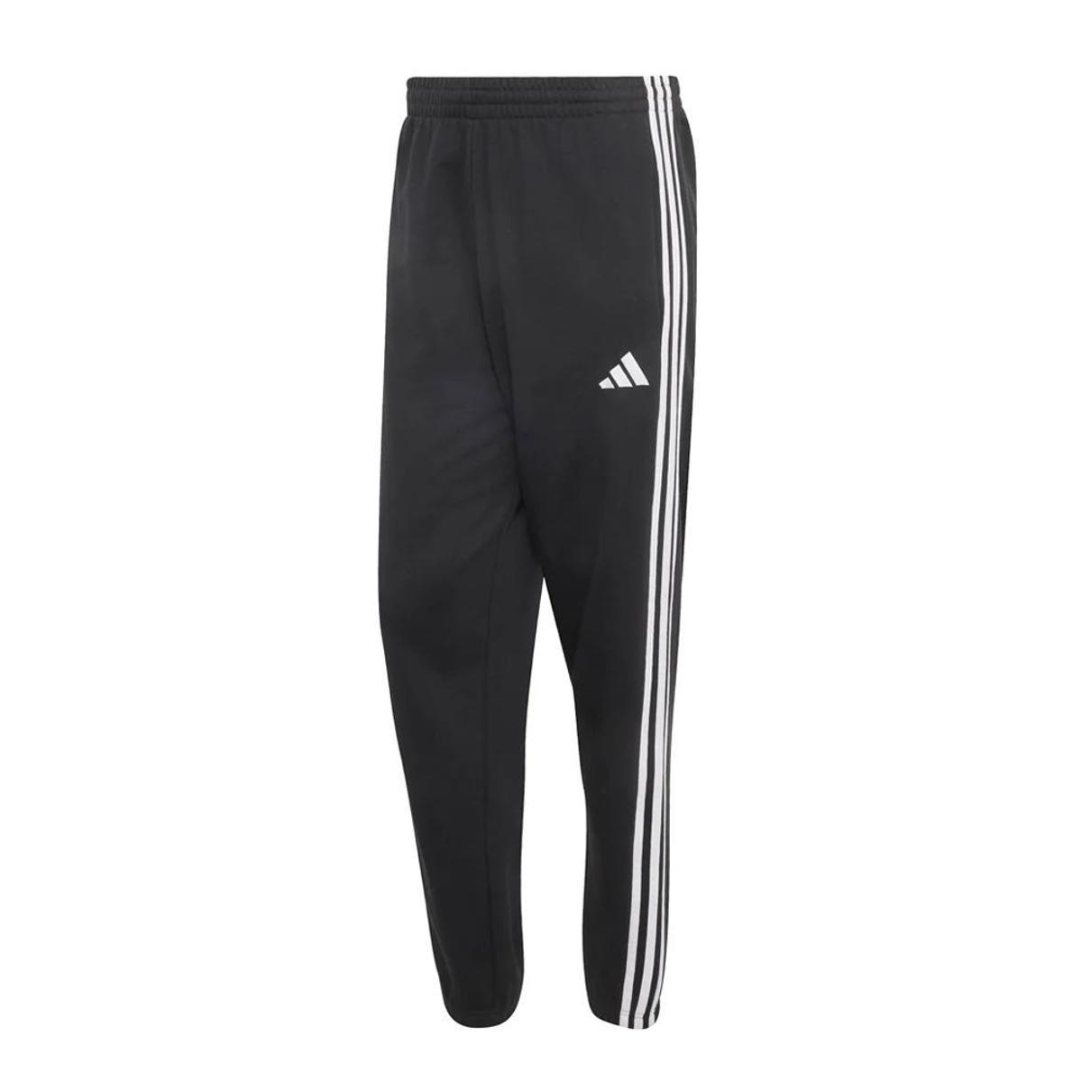 Adidas - Essentials 3-Stripes Fleece Tapered Cuffed, Pantaloni da Golf Uomo