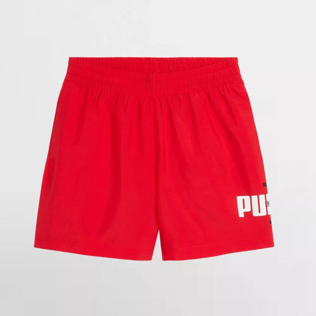 PUMA Costumi da bagno Boxer-Rosso