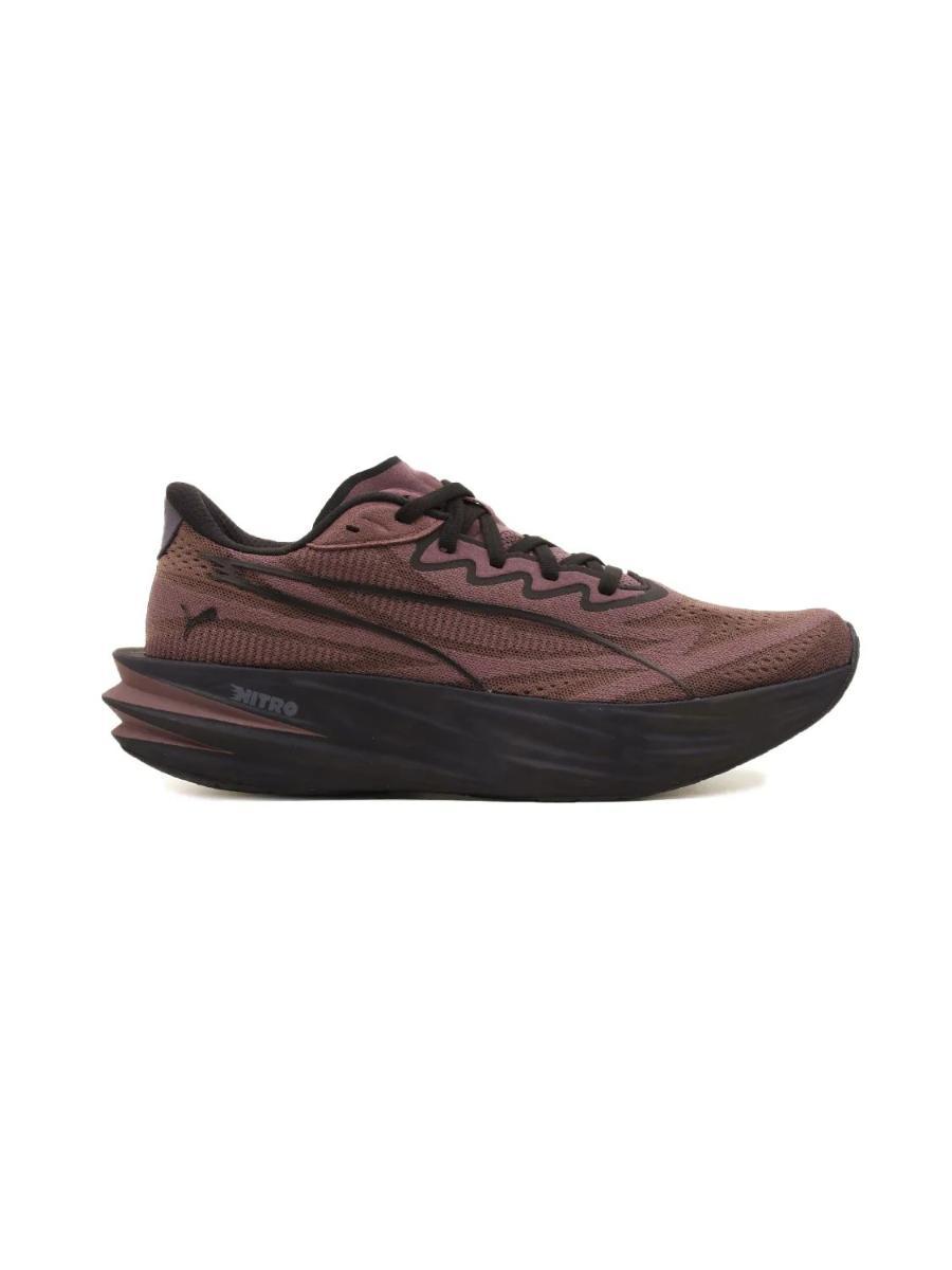 Scarpa Running Deviate Pure Nitro PUMA Uomo - Marrone-Marrone