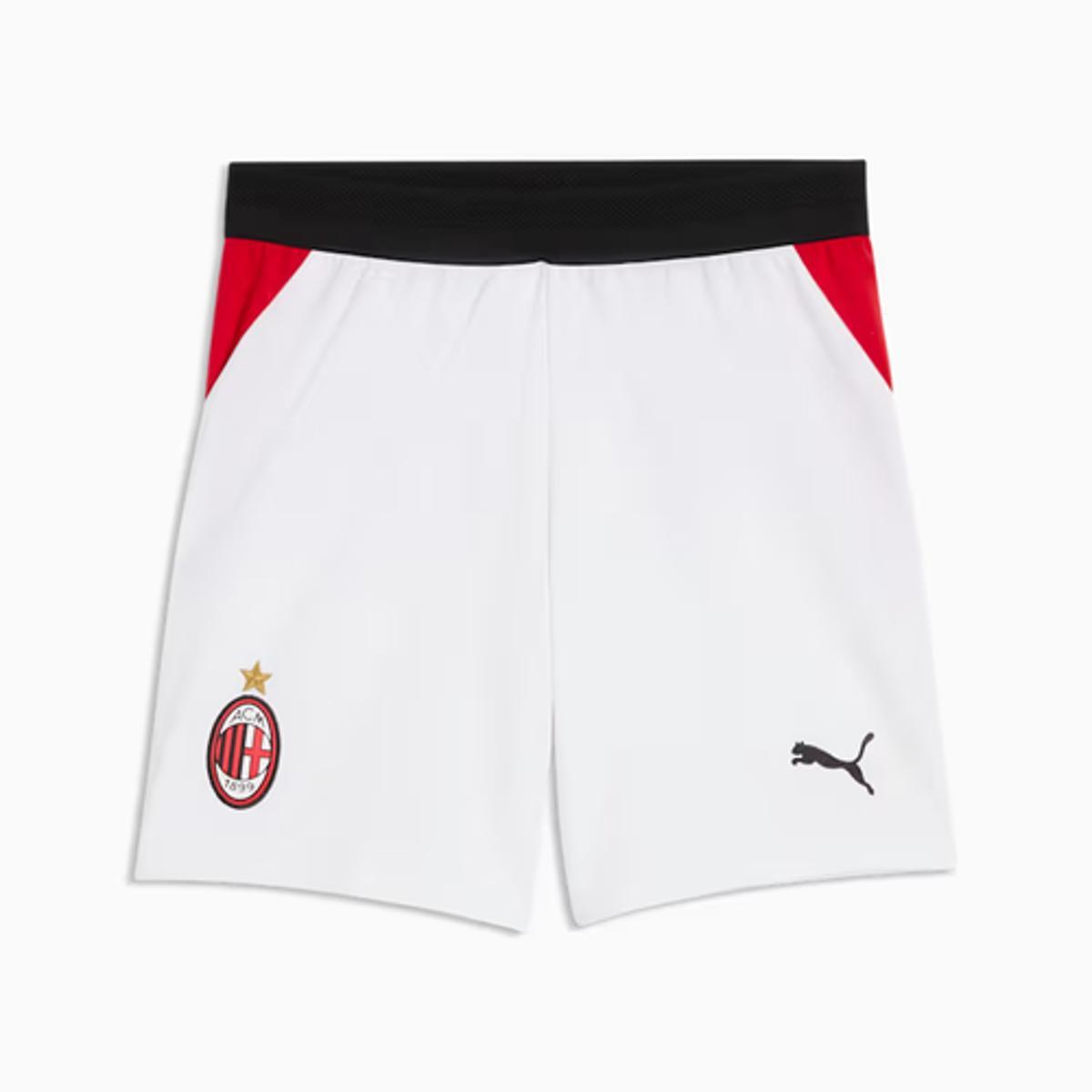 Puma - ACM Shorts Replica Jr, Pantaloncini in Maglia Unisex - Bambini e Ragazzi