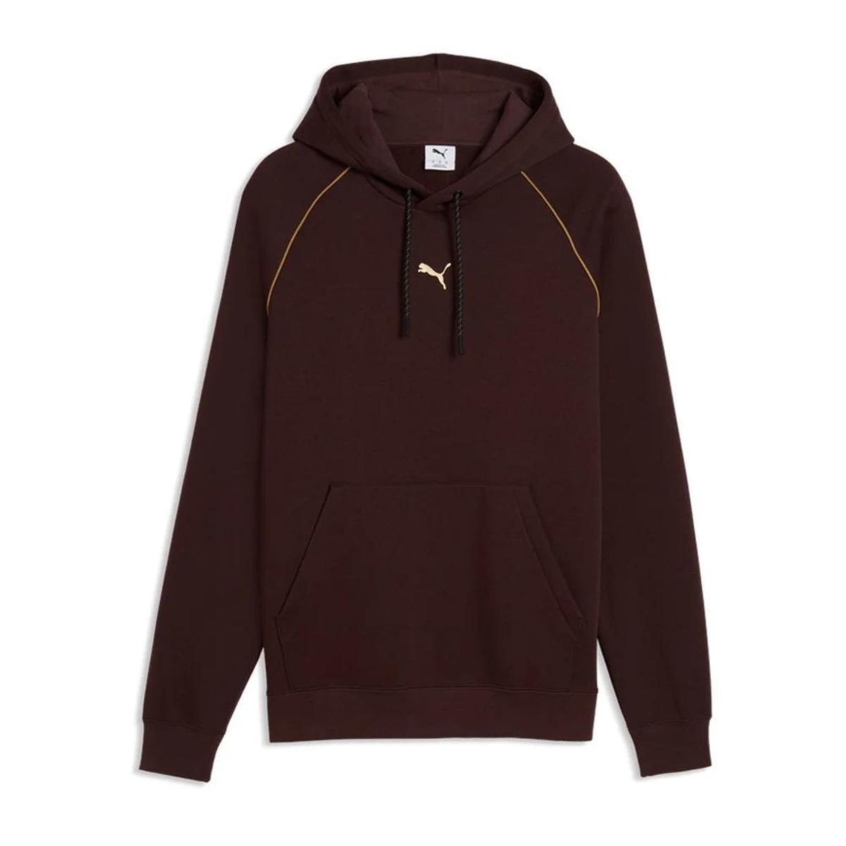 Felpa Puma Uomo-Marrone