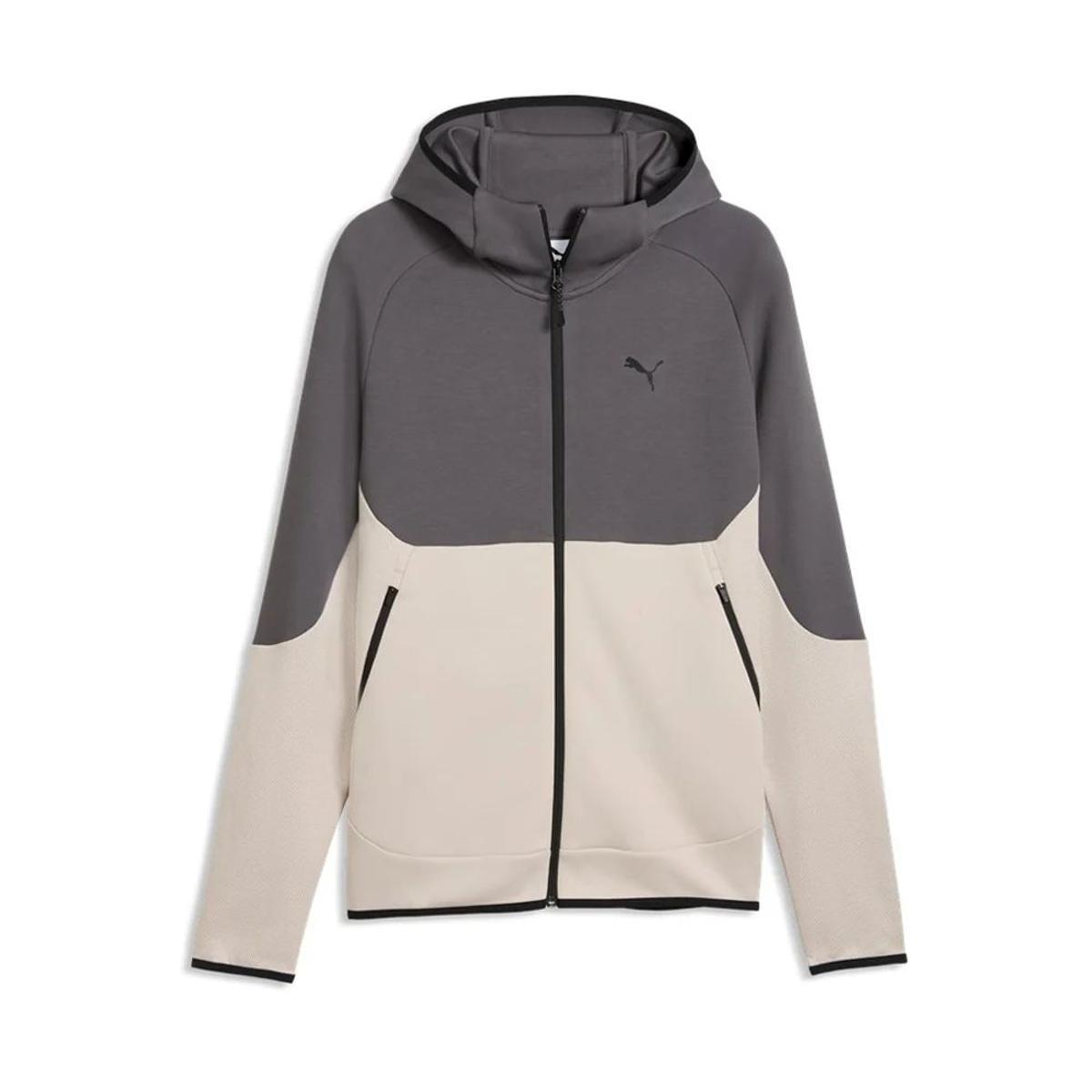 Felpa Puma Uomo-Beige