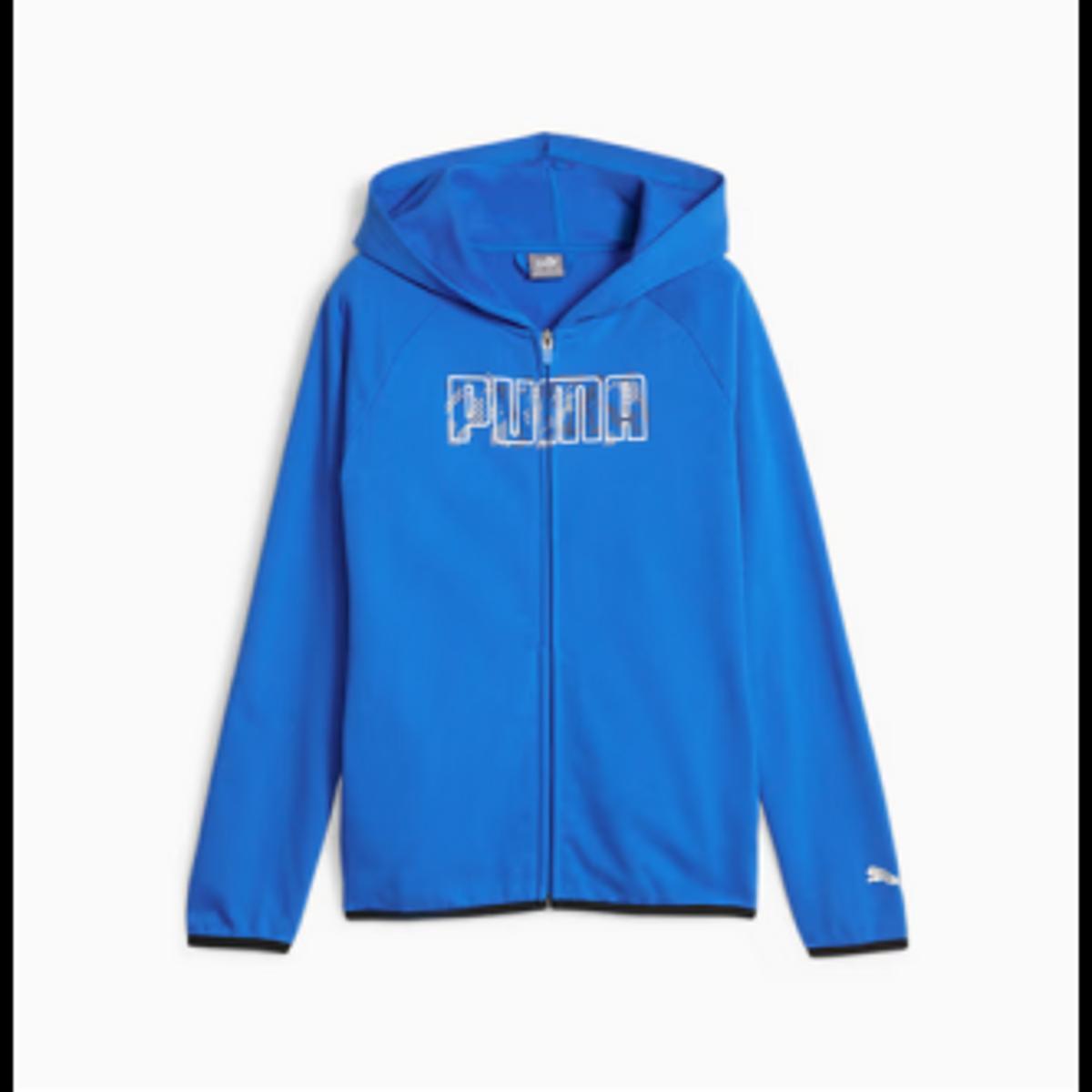 PUMA Active Sports Full-Zip Hoodie TR B Felpa Unisex - Bimbi 0-24