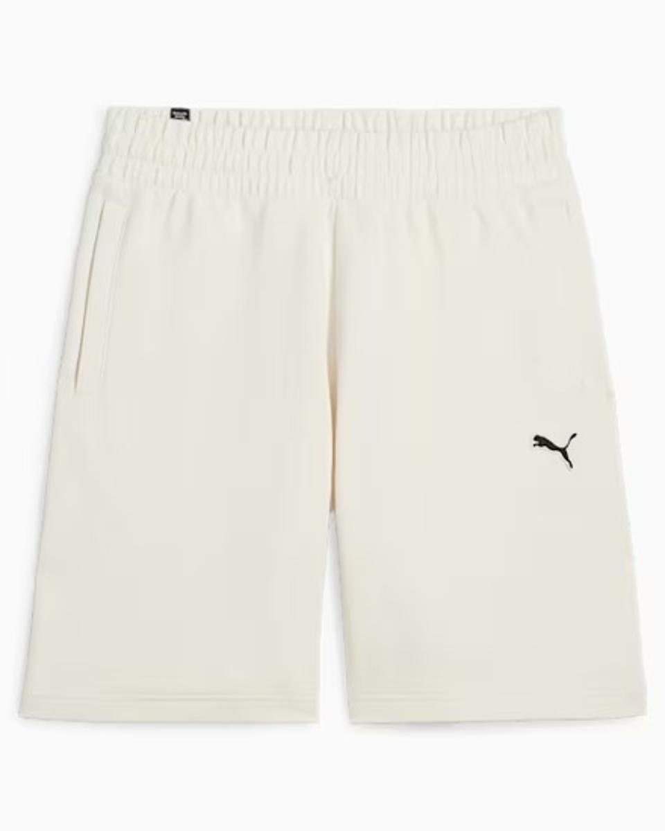 PUMA - Better Essentials Shorts 9" TR, Pantaloncini in Maglia Uomo-PANNA