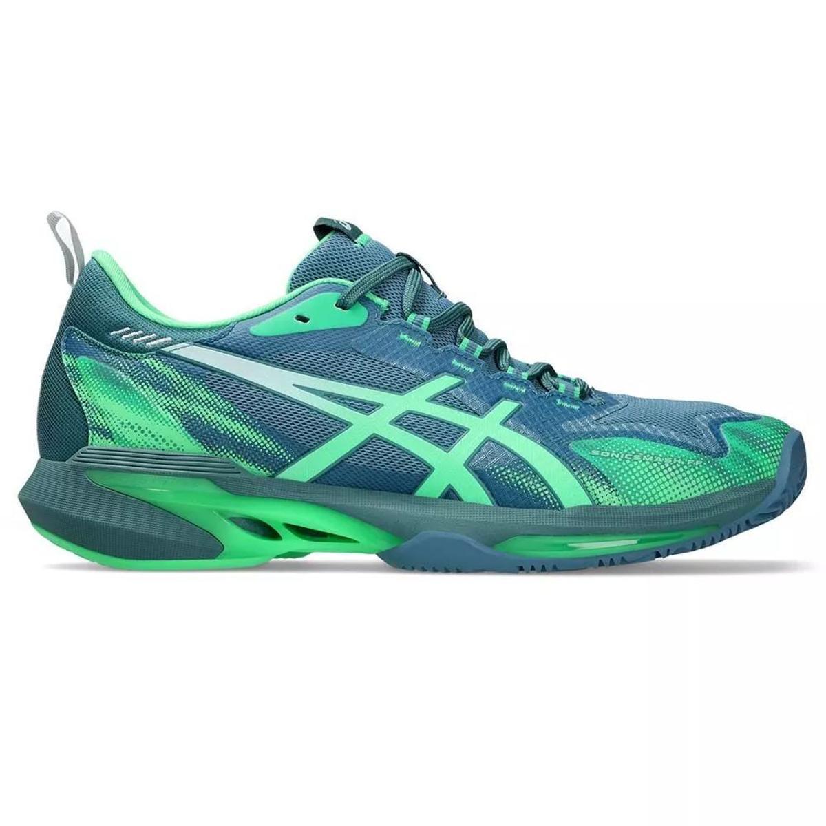 ASICS - SONICSMASH - Scarpe da padel - saba e/vital green-Verde