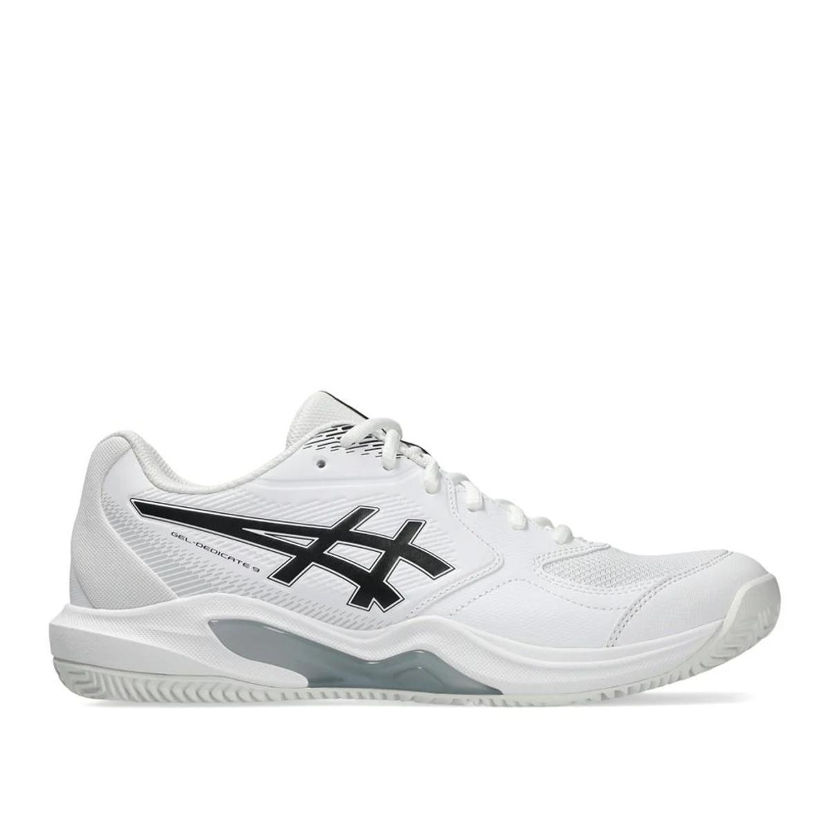 Sneakers Asics GeL-Dedicate 9 Clay Uomo-Bianco