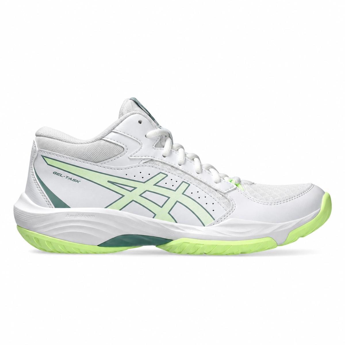 Asics Gel-Task Mt 5 Scarpe Indoor SportsDonna-White / Illuminate Yellow