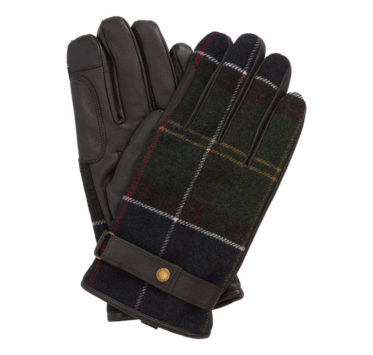 BARBOUR Guanti Uomo Newbrough Glove Tartan MGL0051TN12 Colore Tartan