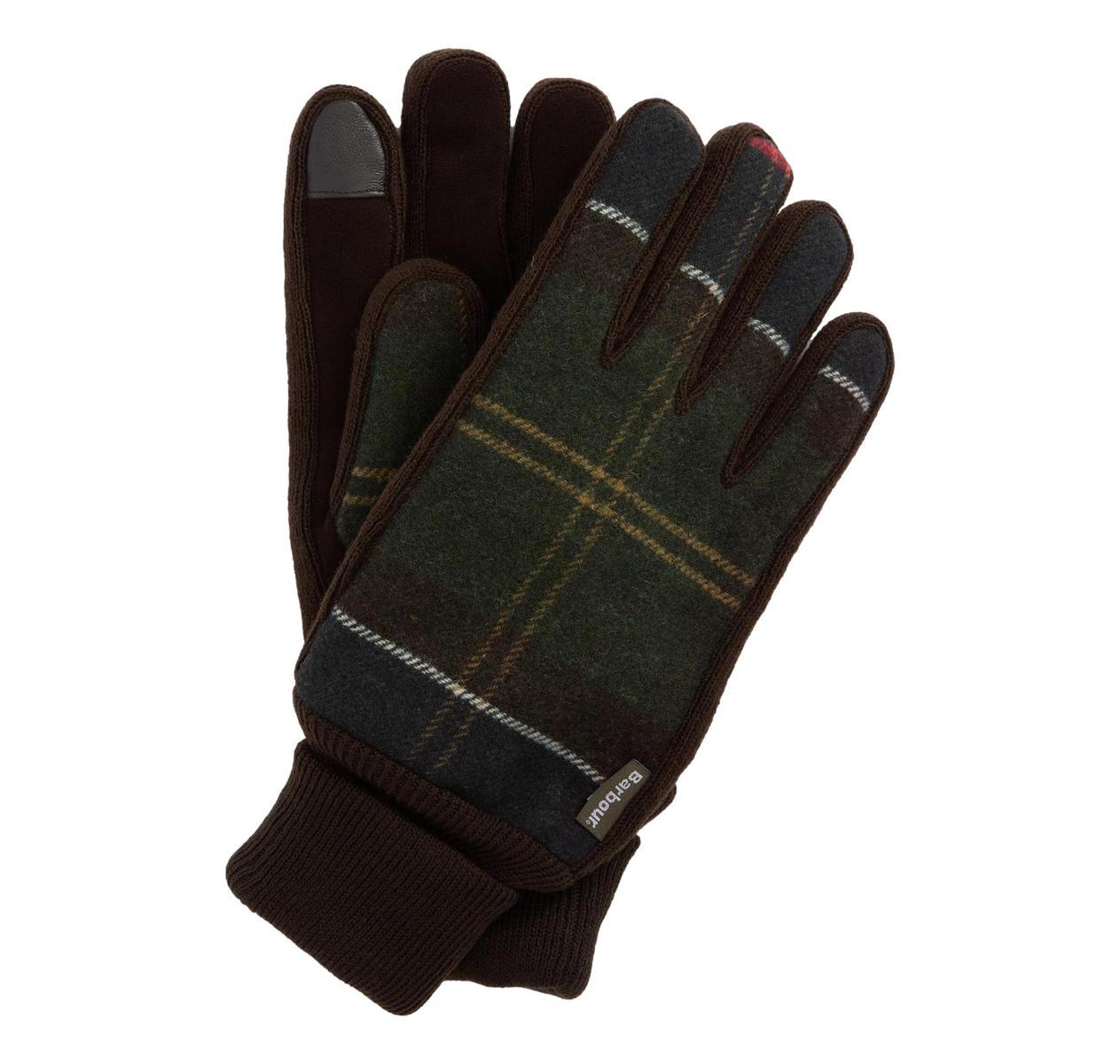 Barbour Tartan Guanti-Multicolore
