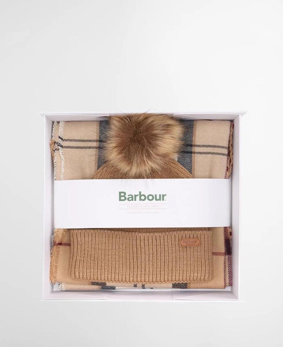 Barbour Sciarpa Donna Dover  LGS0054-Beige