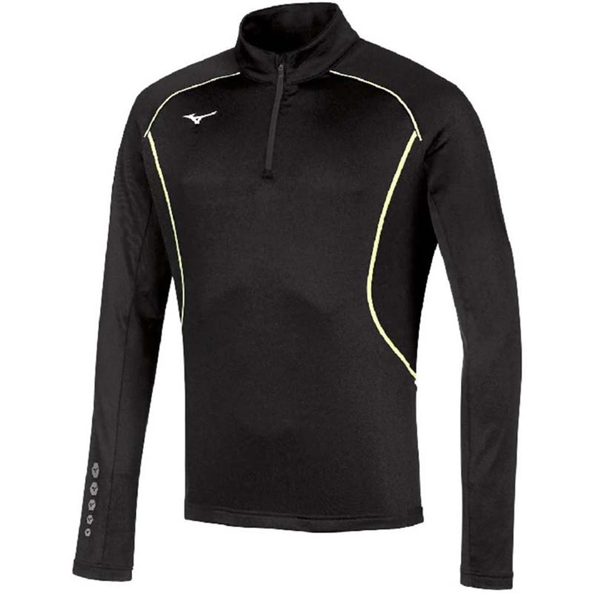 Mizuno Premium Jpn Warmer Top giacca Uomo-Nero
