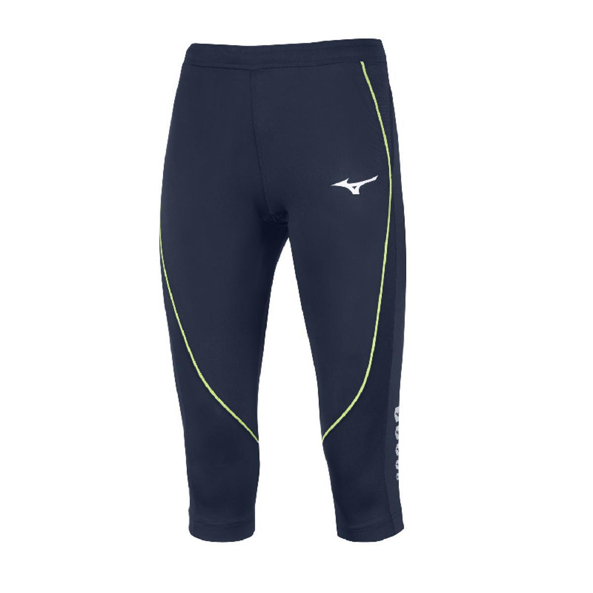 Mizuno - WOM Premium 3/4 Tight, Maglie Donna-Blu