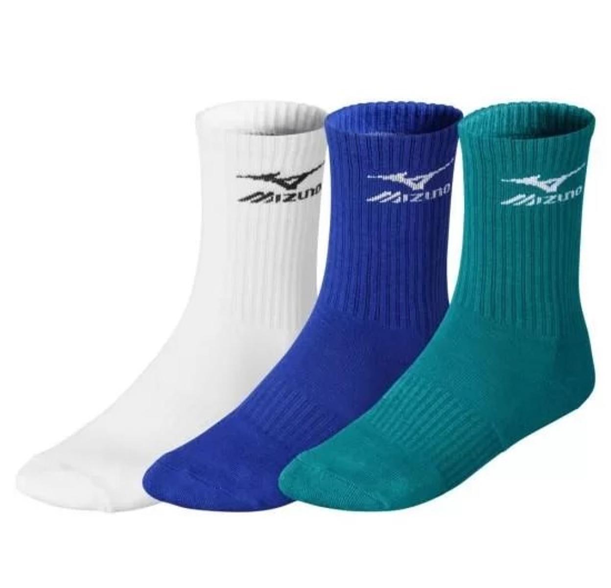 Mizuno Training 3p Socks Collant Unisex - Adulto-Multicolore