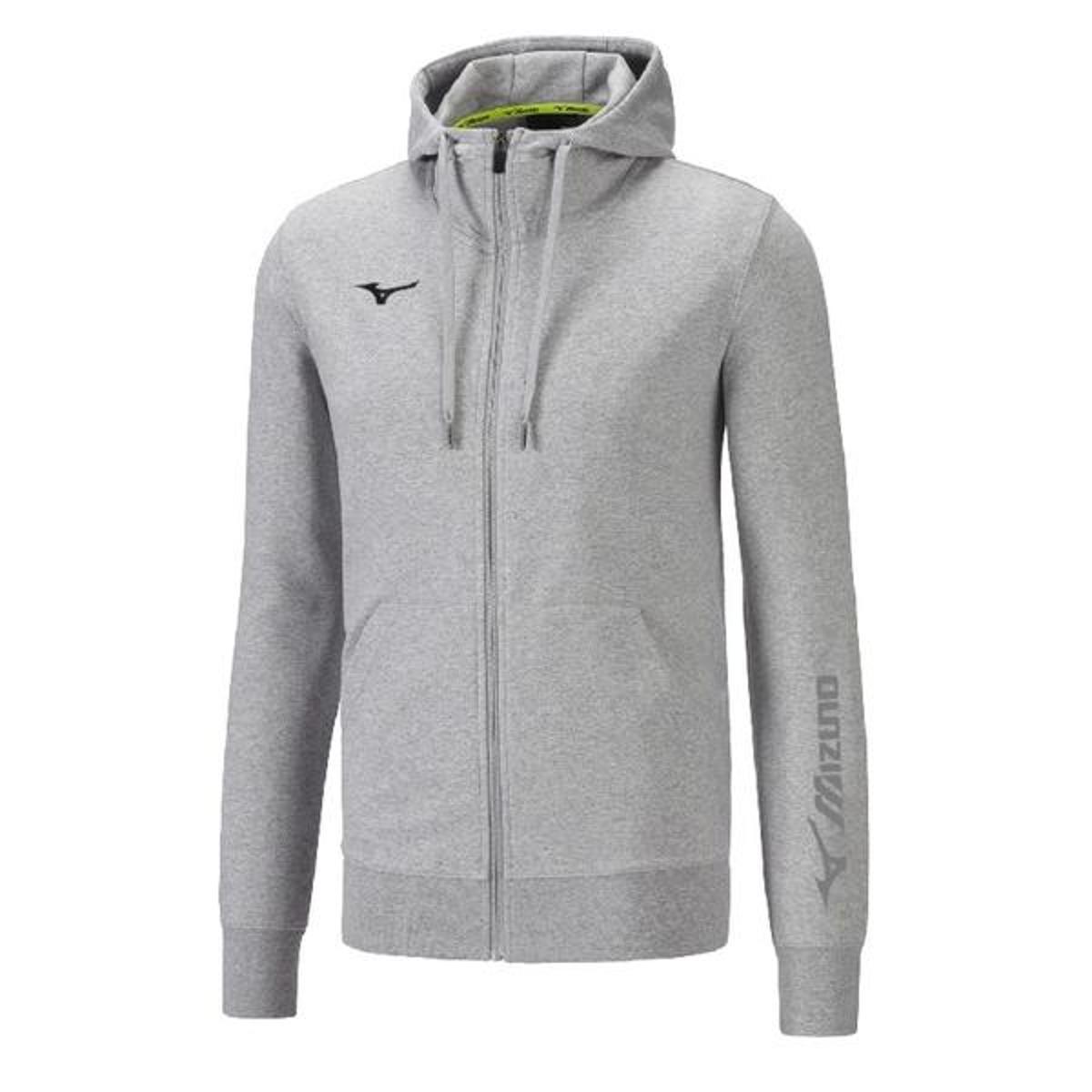 Mizuno Sweat FZ Hoodie Jr Maglia di Tuta Unsex Bambini