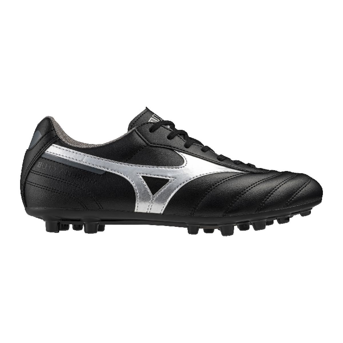 Mizuno Morelia II Club AG, Scarpe da Calcio Uomo Adatte per Erba Sintetica-Nero