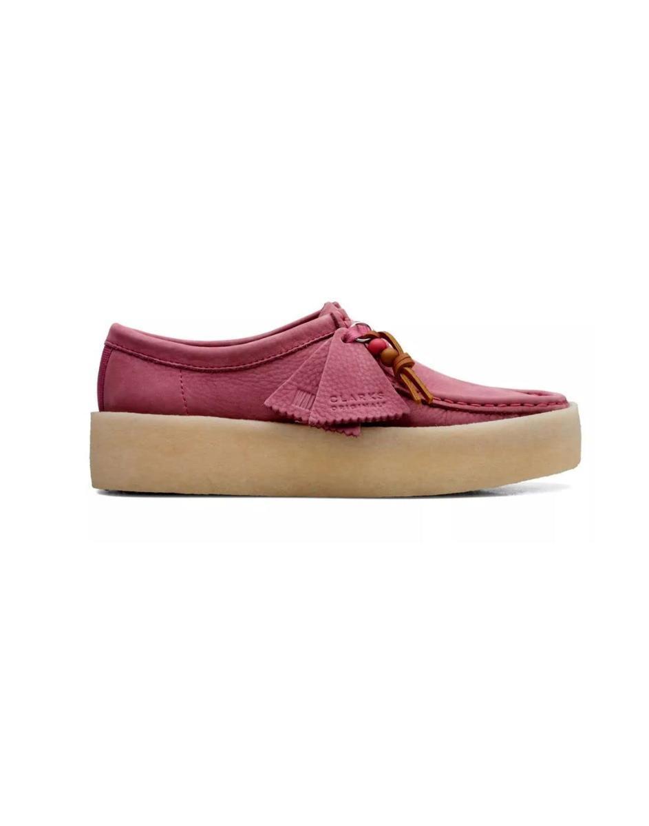 Scarpa bassa Donna Wallabee Cup Rosa-Multicolore