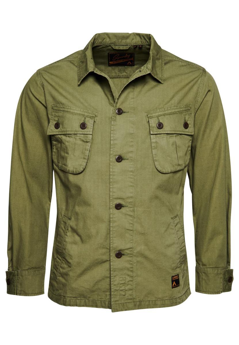 Superdry Vintage Combat Overshirt Camicia Uomo
