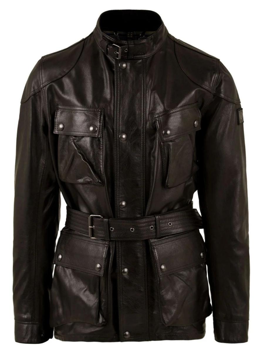 Giubbotto BELSTAFF Uomo 105312 TRIALMASTER Nero-Nero