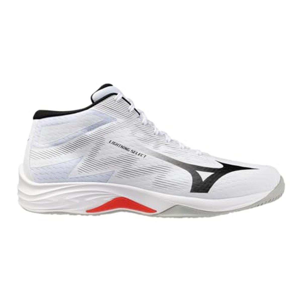 Mizuno Scarpe Lightning Select Mid Bianco/Nero 2026-Bianco
