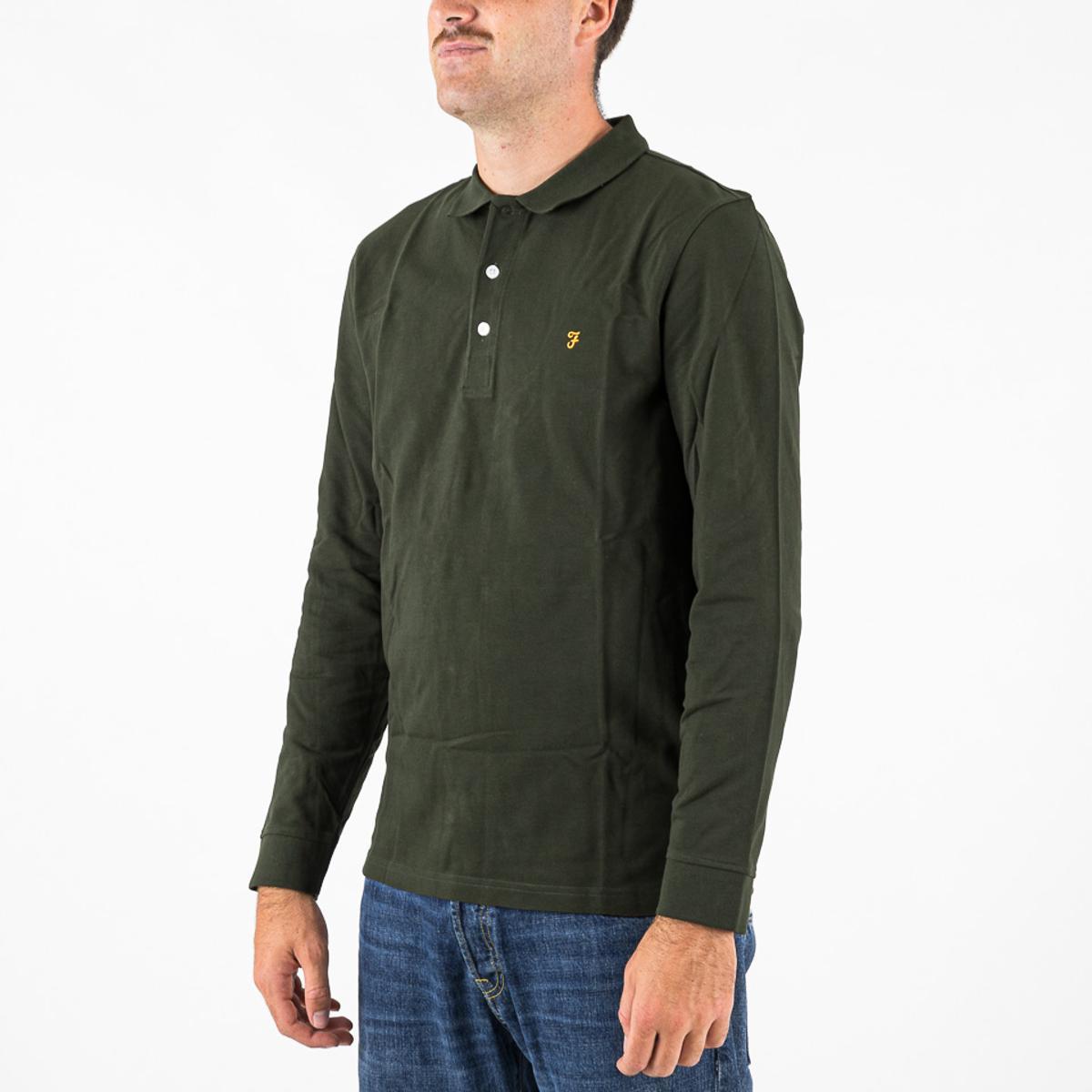 Farah BLANES LS Polo Uomo-Multicolore