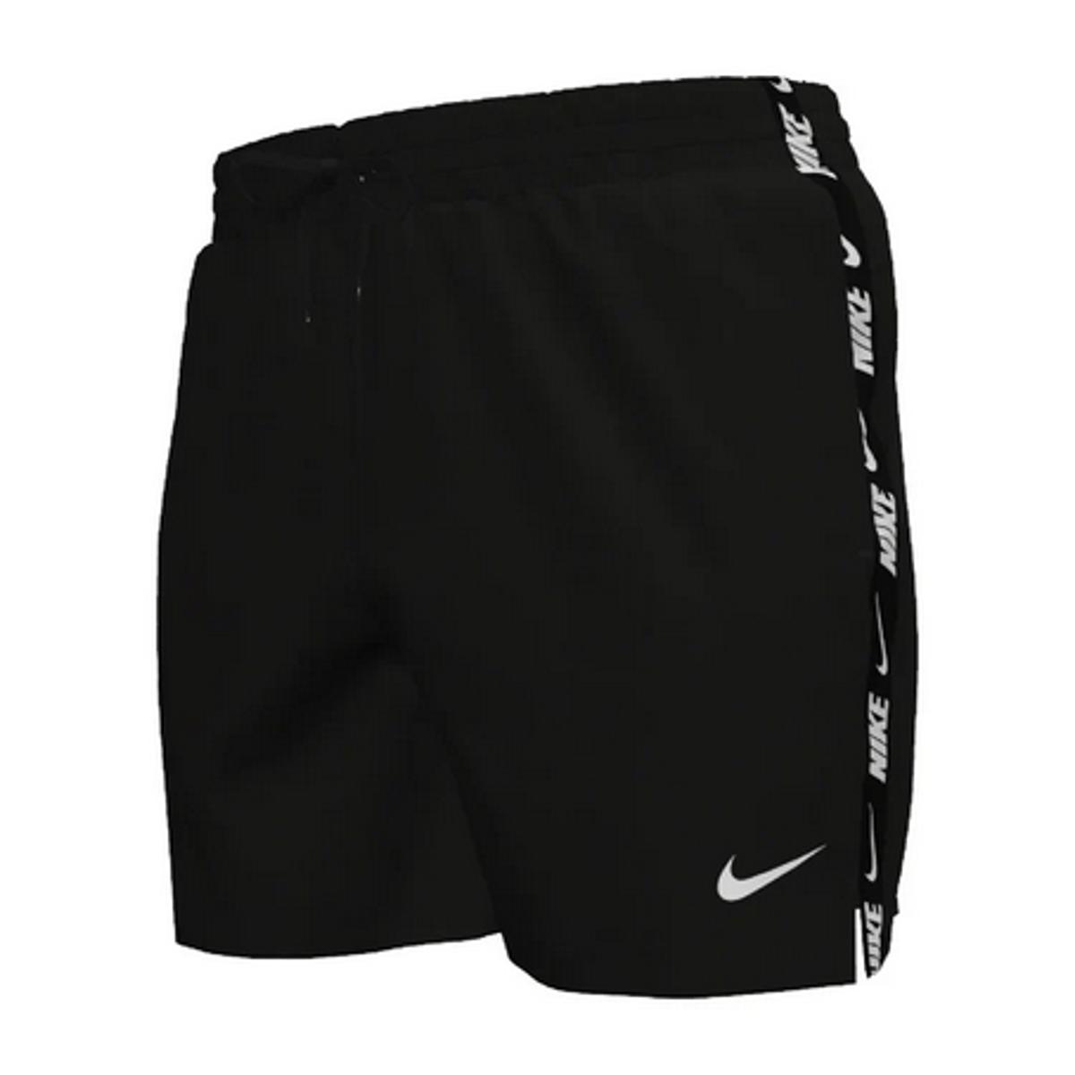 Nike Nike Swim Breaker Logo Tape 5" Volley Short White Swim Trunks Unisex - Adulto
