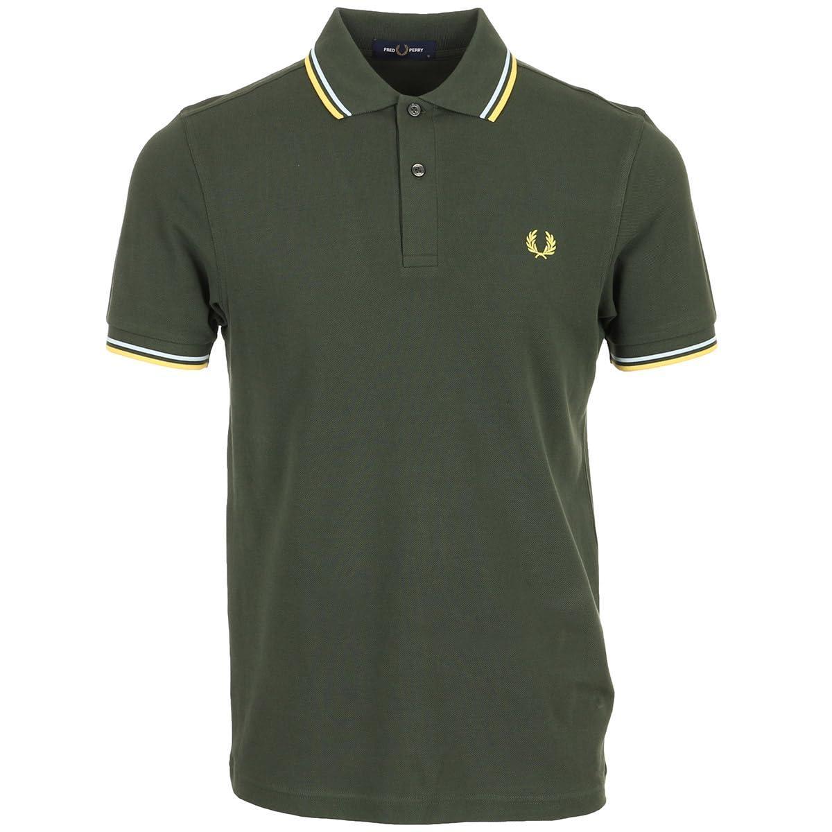 Fred Perry Twin Tipped Shirt, Polo Uomo