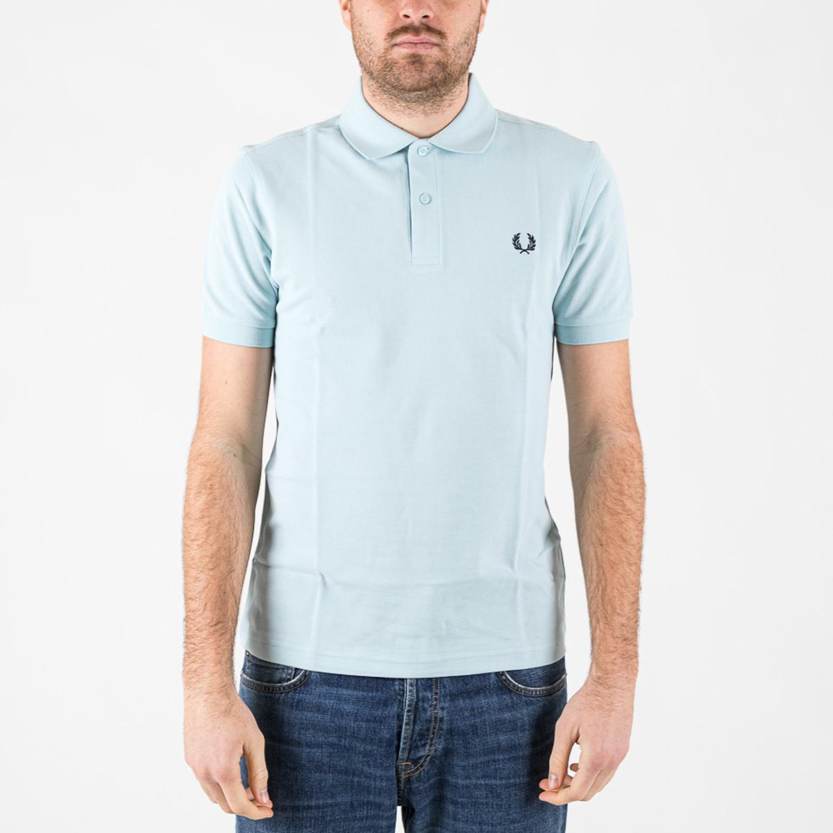 Polo Fred Perry Plain Fred Perry Shirt ball boy blue & dark airforce-Multicolore
