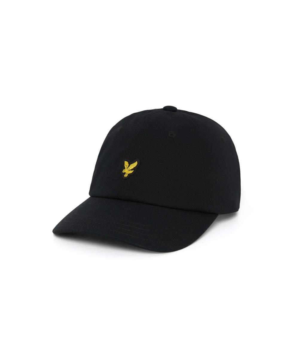Lyle & Scott Uomo Cappellino con Logo, Jet Black