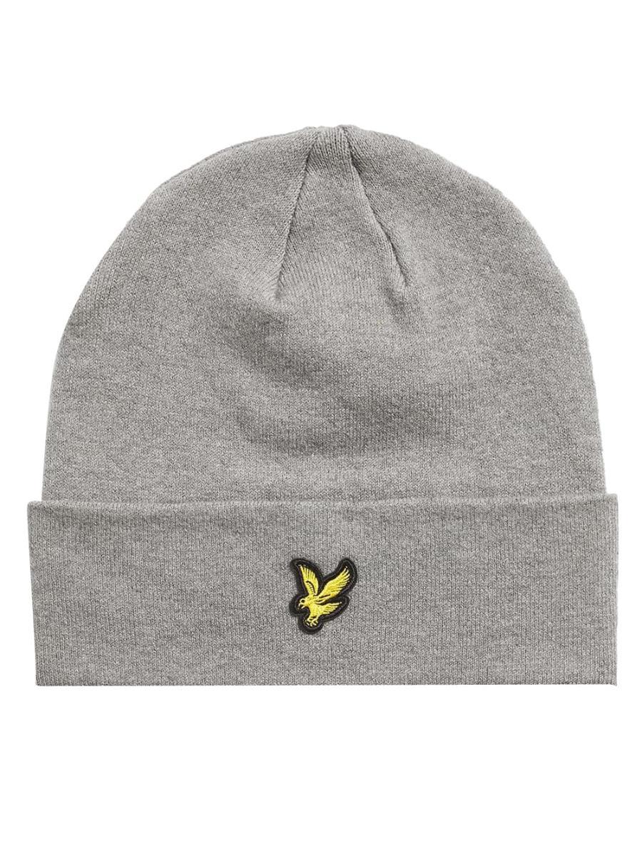 Lyle & Scott Berretto in Misto Lana Merino Dark Navy