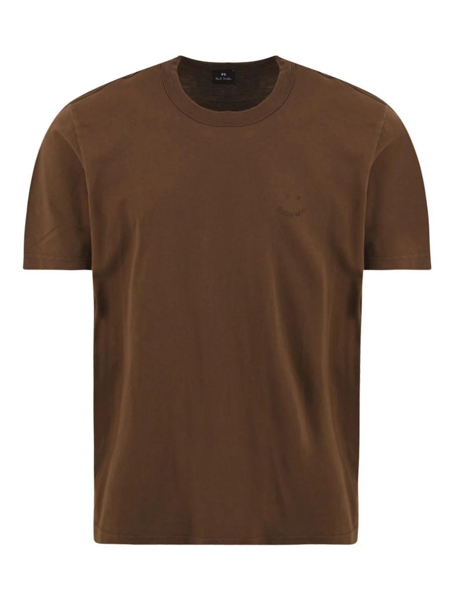 T-shirt oversided Happy PAUL SMITH Uomo - Marrone