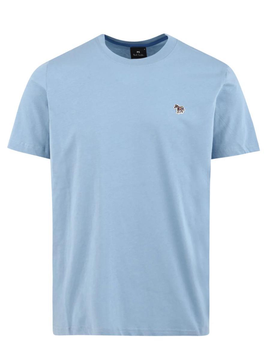T-shirt regular fit Zebra PAUL SMITH Uomo - Blue