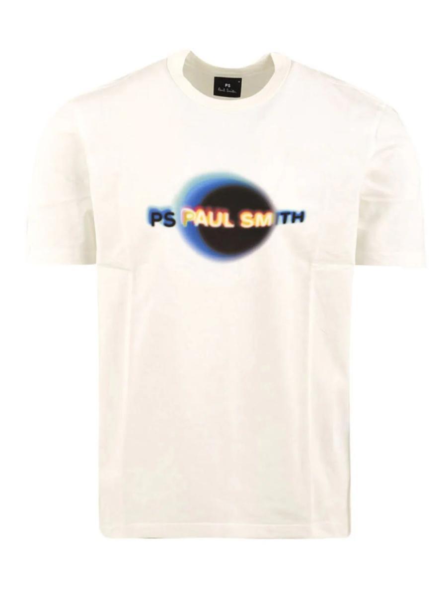 T-shirt casual fit Eclipse PAUL SMITH Uomo - Bianco-Bianco