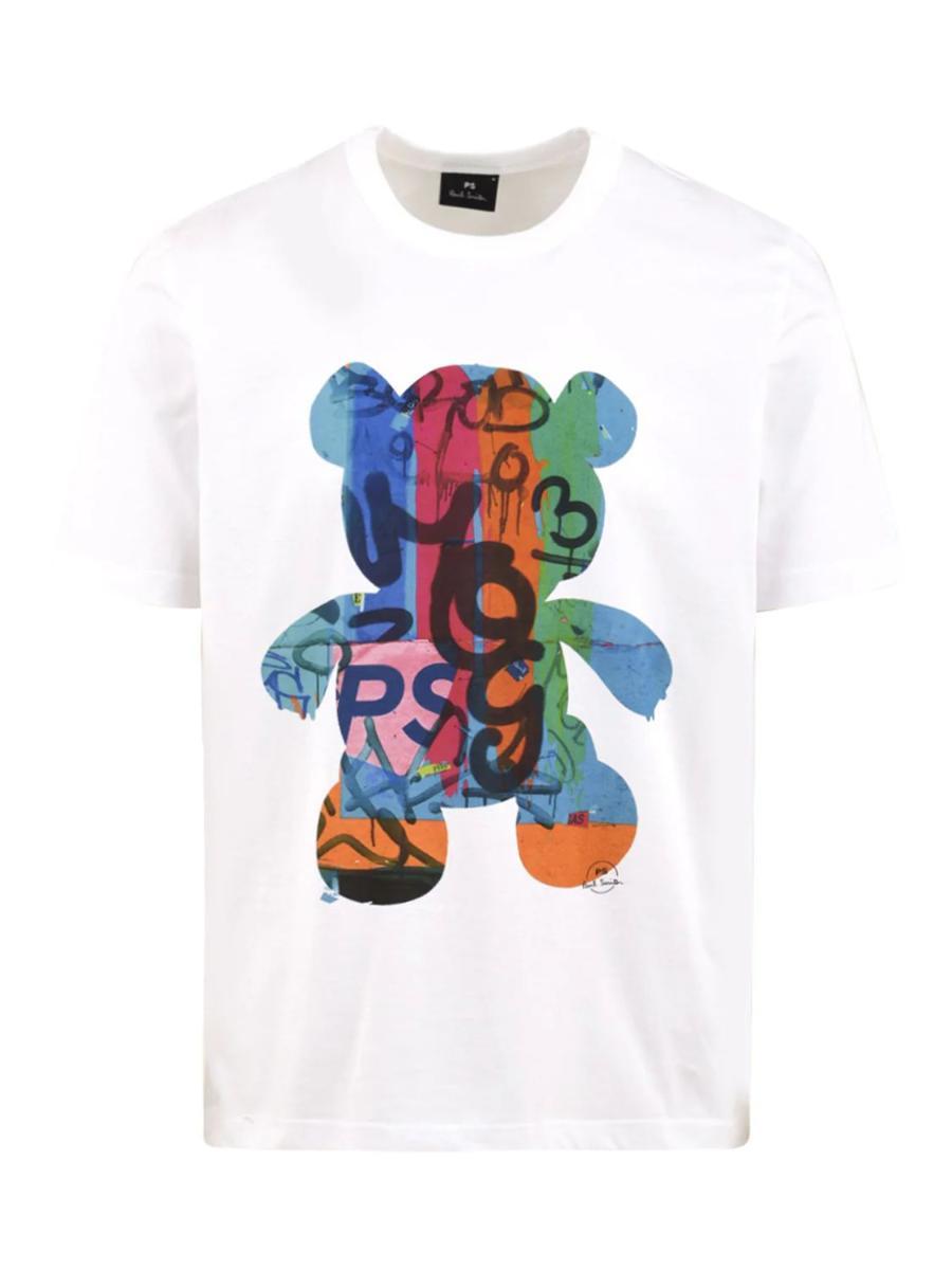T-shirt casual fit Teddy PAUL SMITH Uomo - Bianco